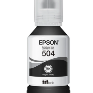 Garrafa Para Ecotank Preto T504 - T504120al - Epson Cx 1 Un